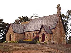 [Christ Church Bungonia 1893, NSW. Australia.]