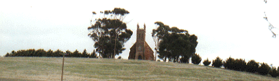 [A hilltop church in South Australia]